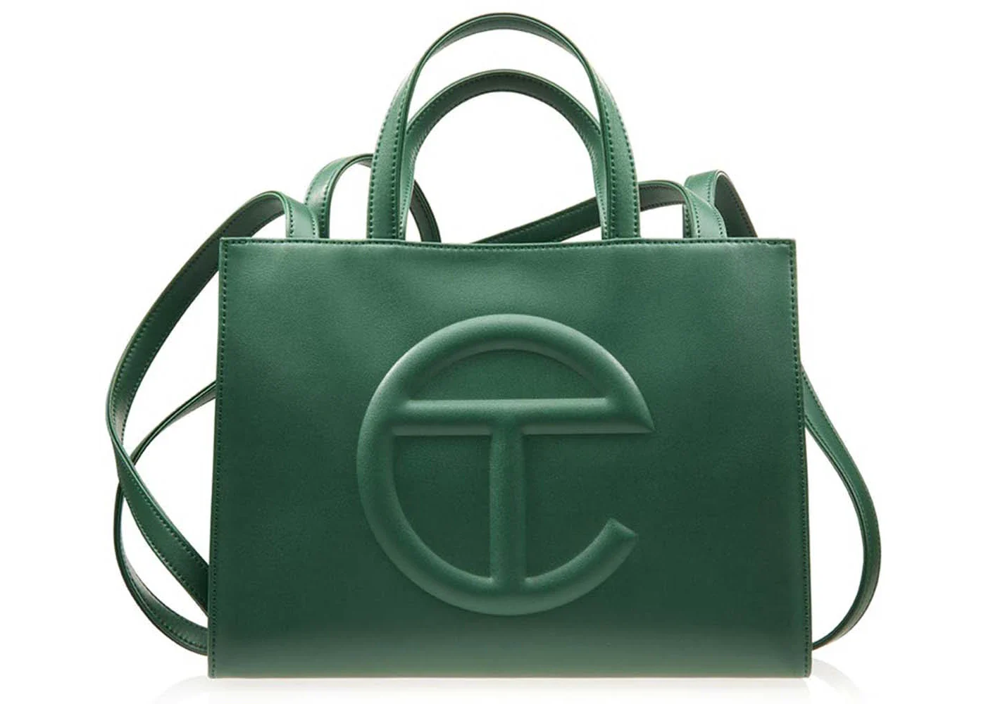 Telfar SHMedium Shopping Bag Dark Olive