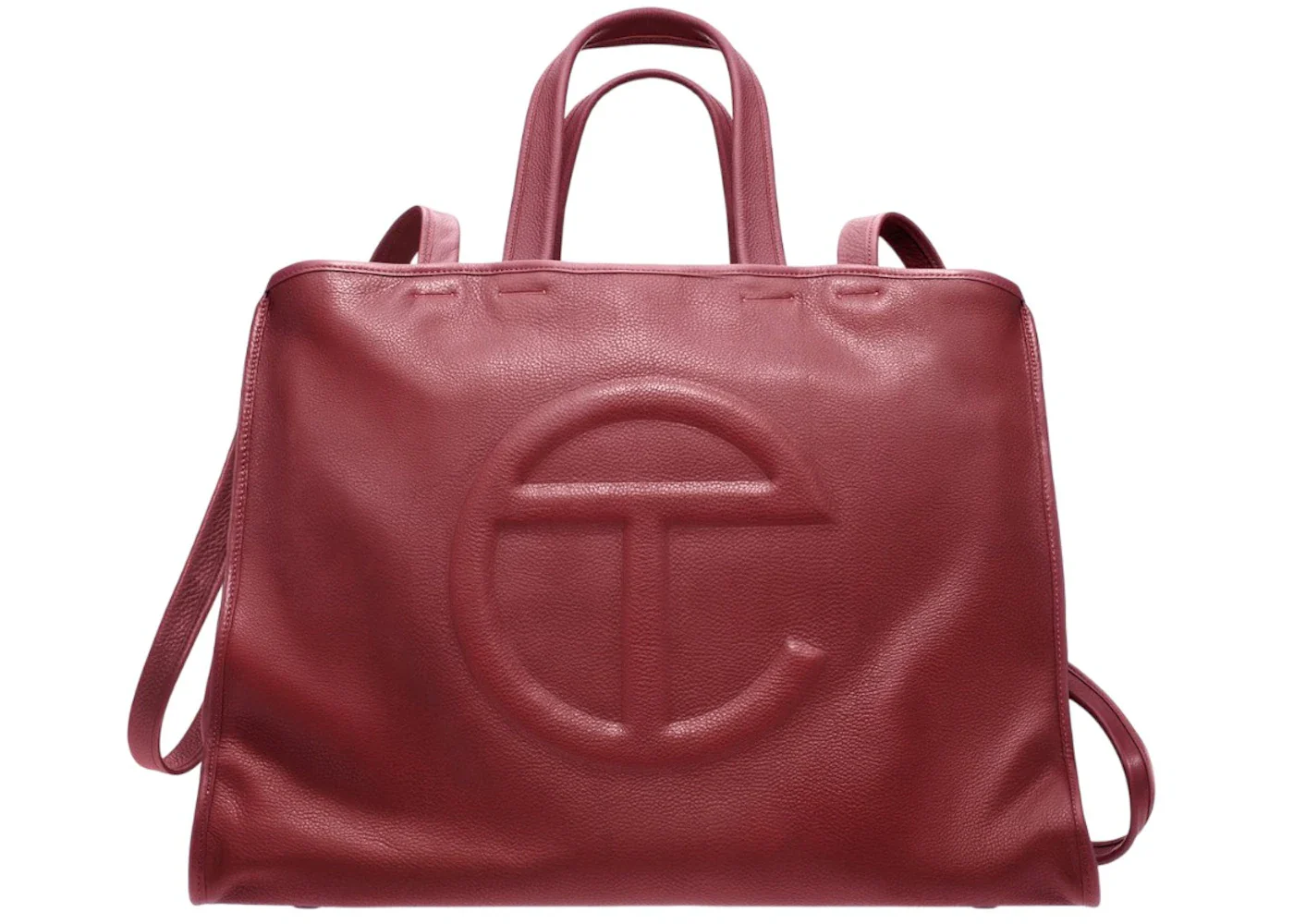 Telfar x Wilsons Large Carry Bag Oxblood