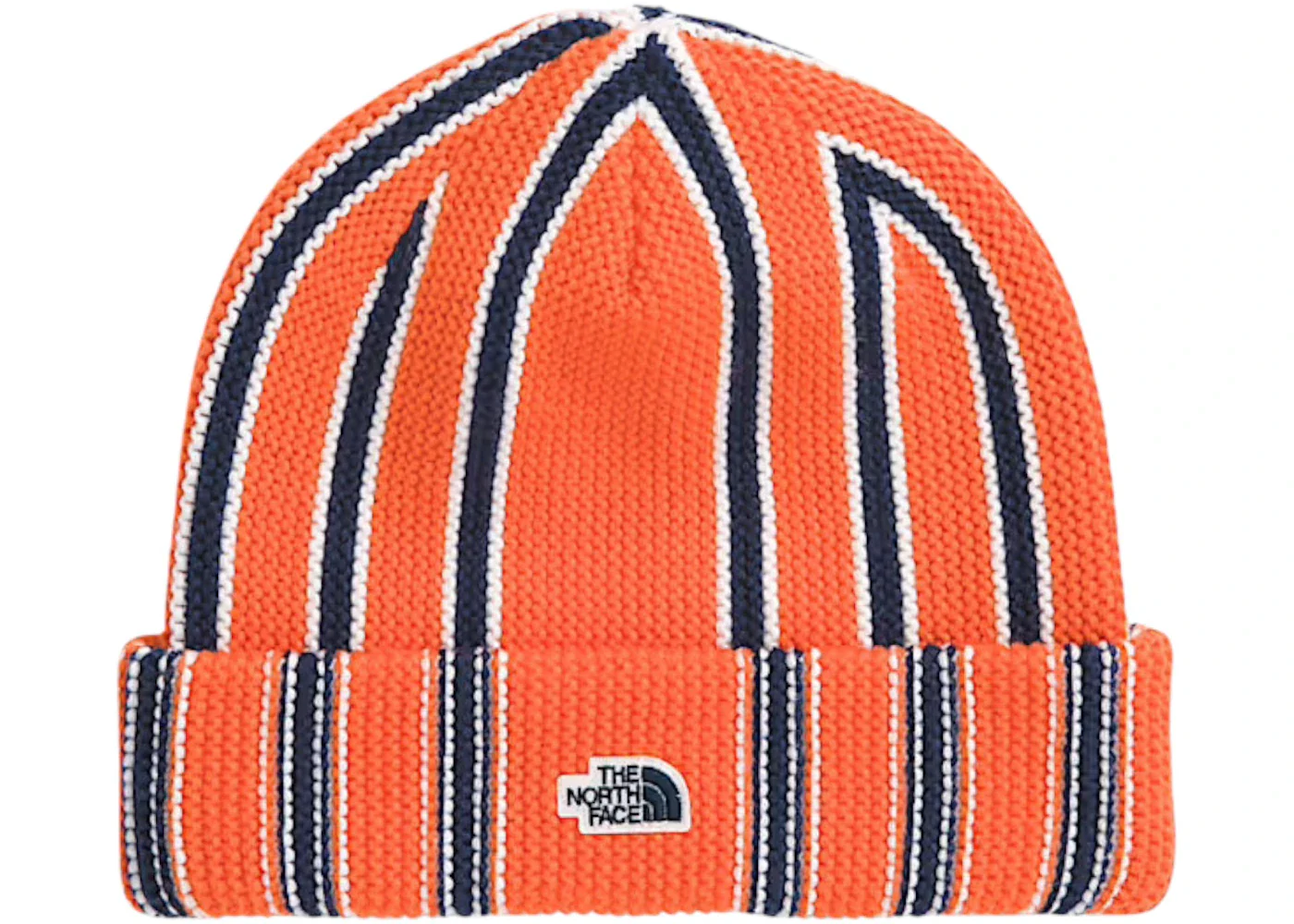 The North Face Urban Explore Beanie Solar Flare/White Dune/Summit Navy