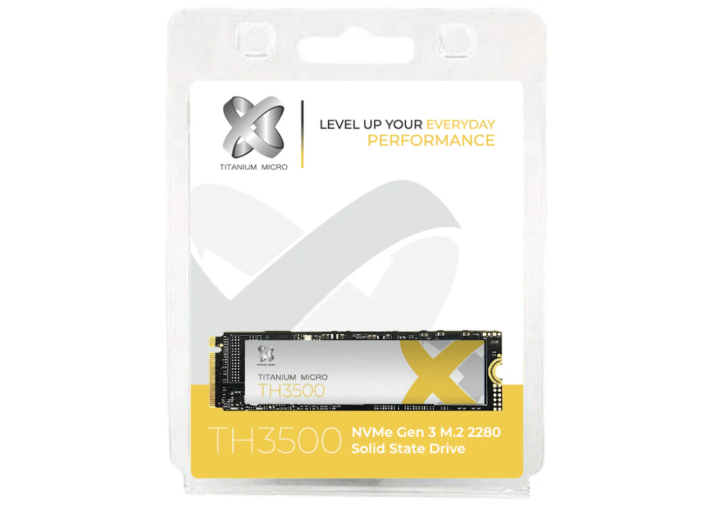 Titanium Micro TH3500 Internal SSD 4TB M.2 NVMe Gen 3 (TMNM2N-TH3500-4TB)