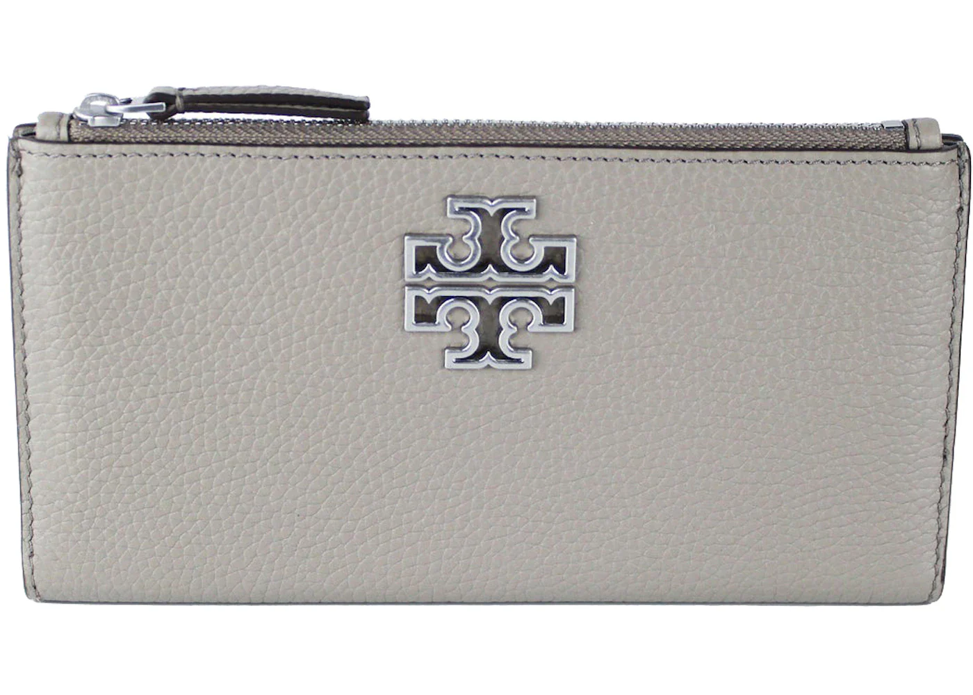Tory Burch Britten Envelope Wallet Small Gray
