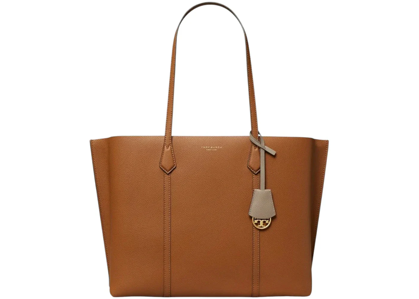 Tory Burch Perry Triple-Compartment Tote Light Umber