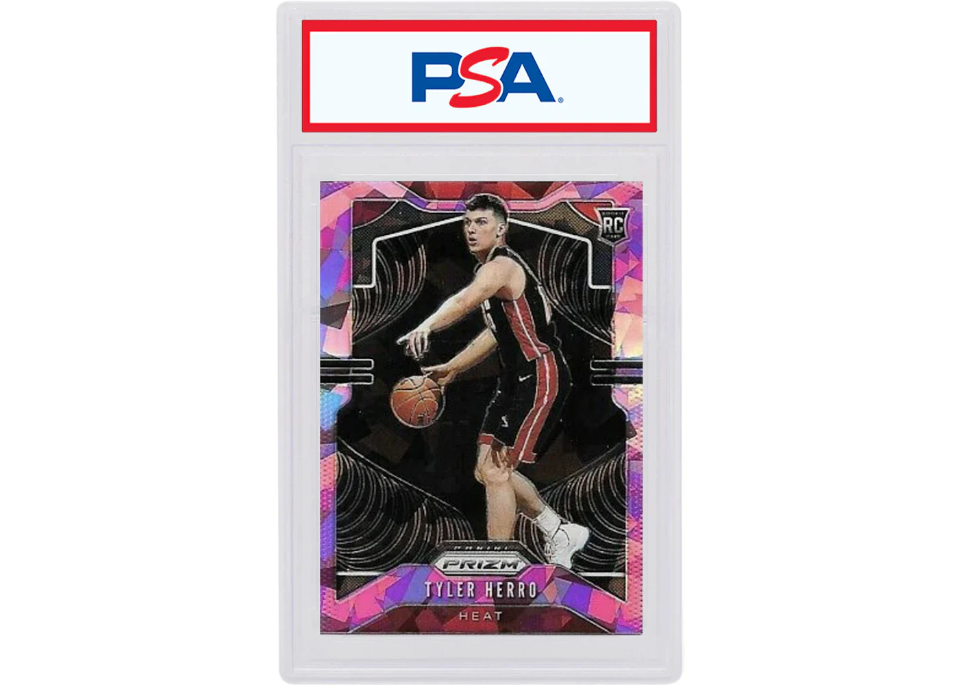 Tyler Herro 2019 Panini Prizm Rookie Pink Ice #259 (PSA or BGS Graded)