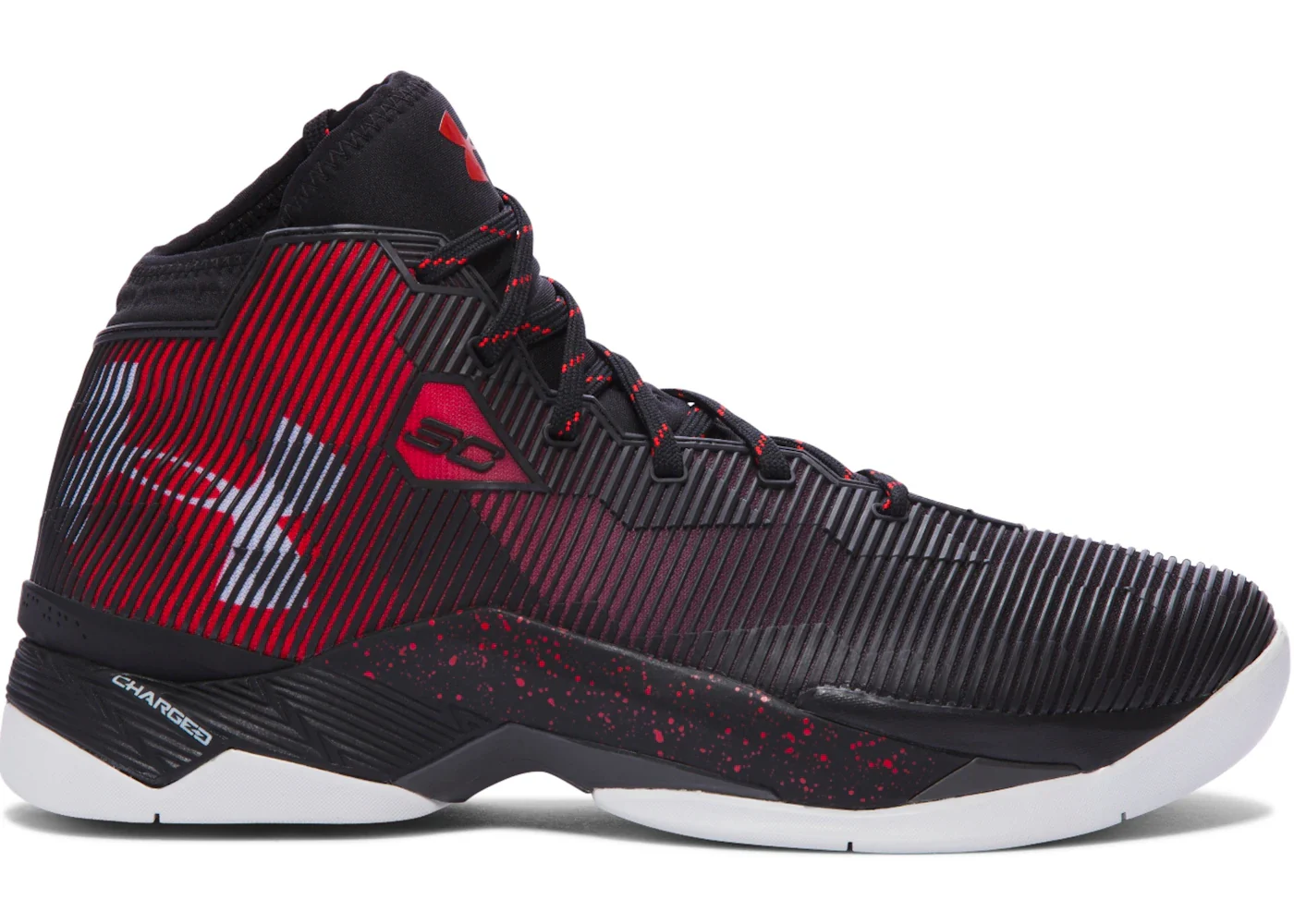 UA Curry 2.5 Red Black