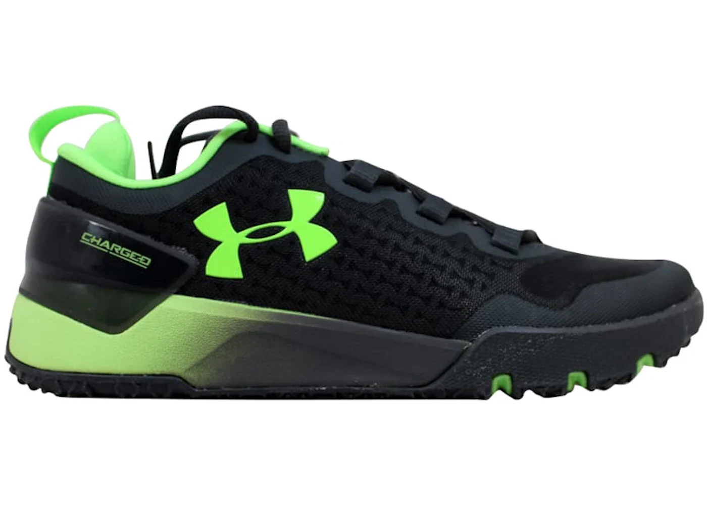 Under Armour Charged Ultimate TR Low Stealth Grey/Hyper Green