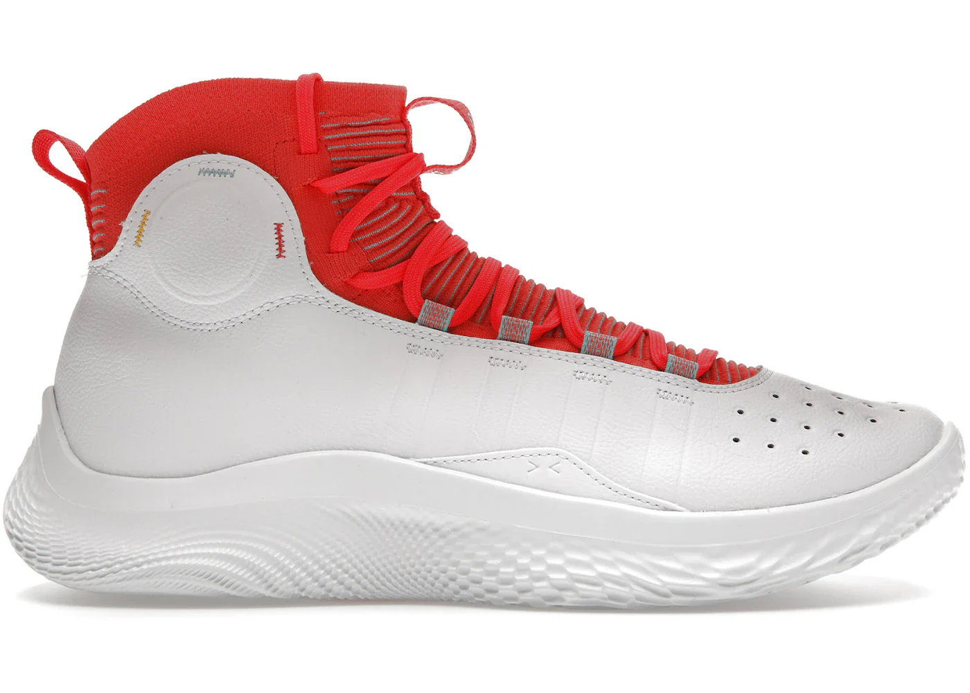 Under Armour Curry 4 Flotro White Red