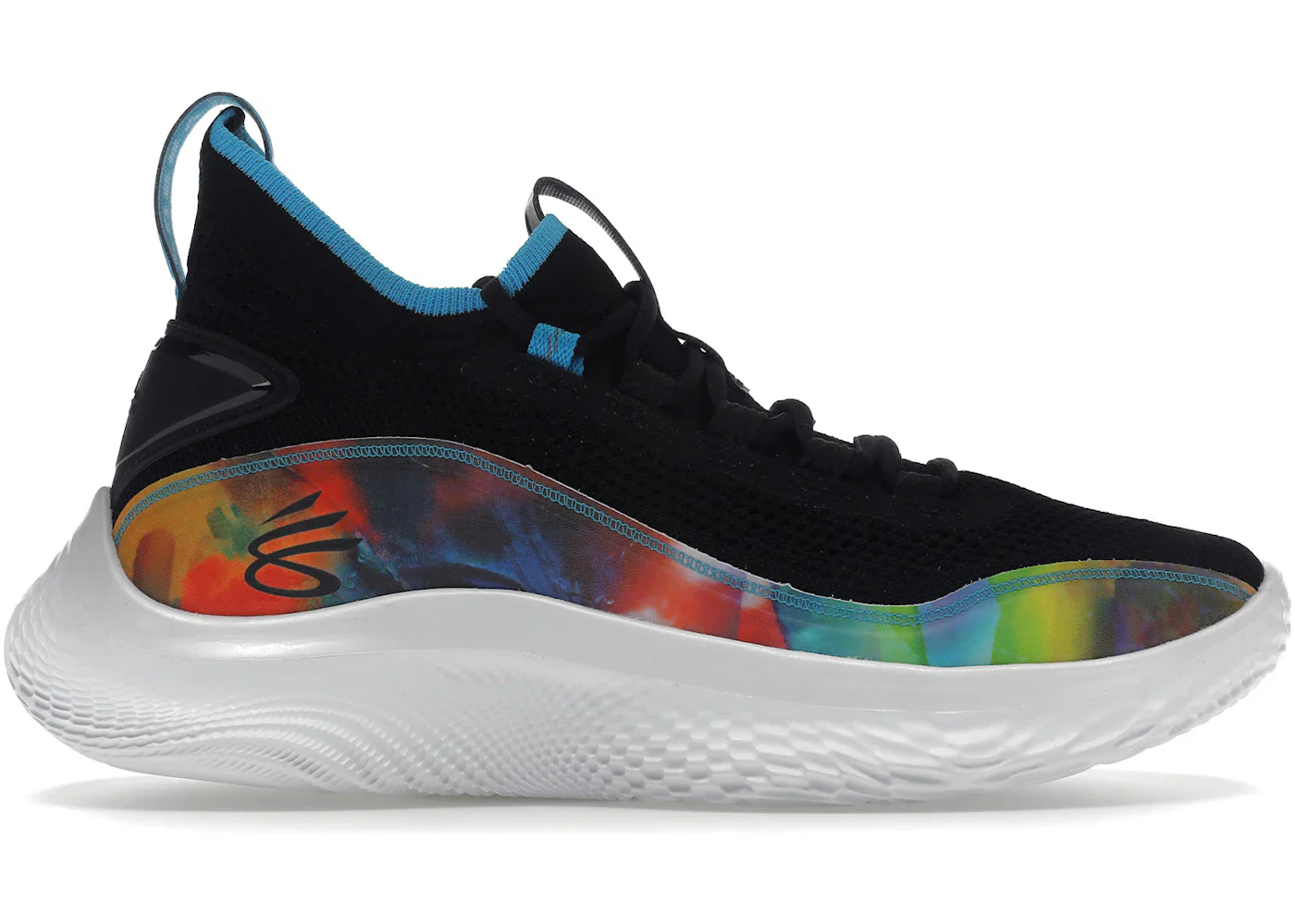 Under Armour Curry 8 Tie Dye Black