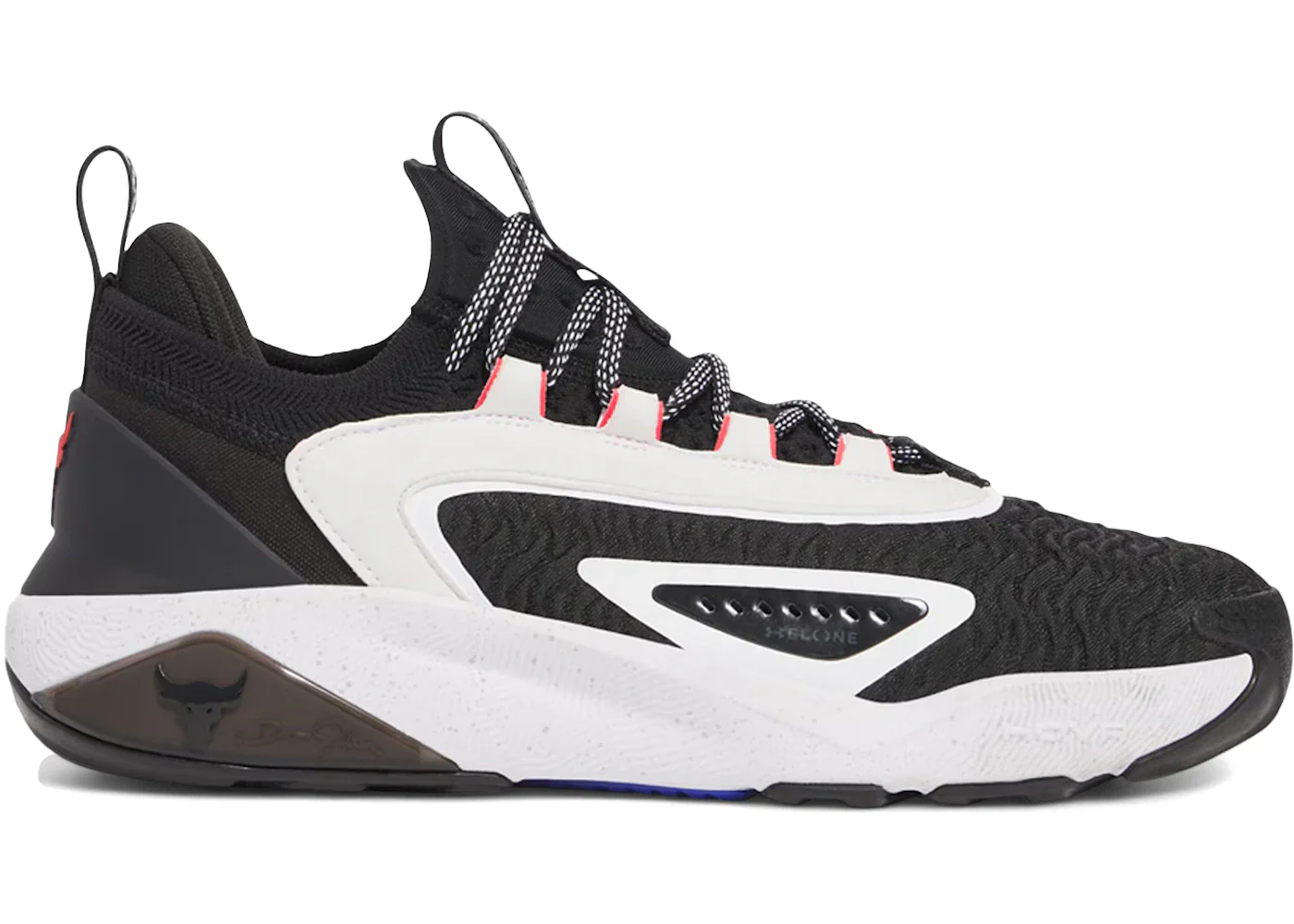 Under Armour Project Rock 7 Black White Racer Red