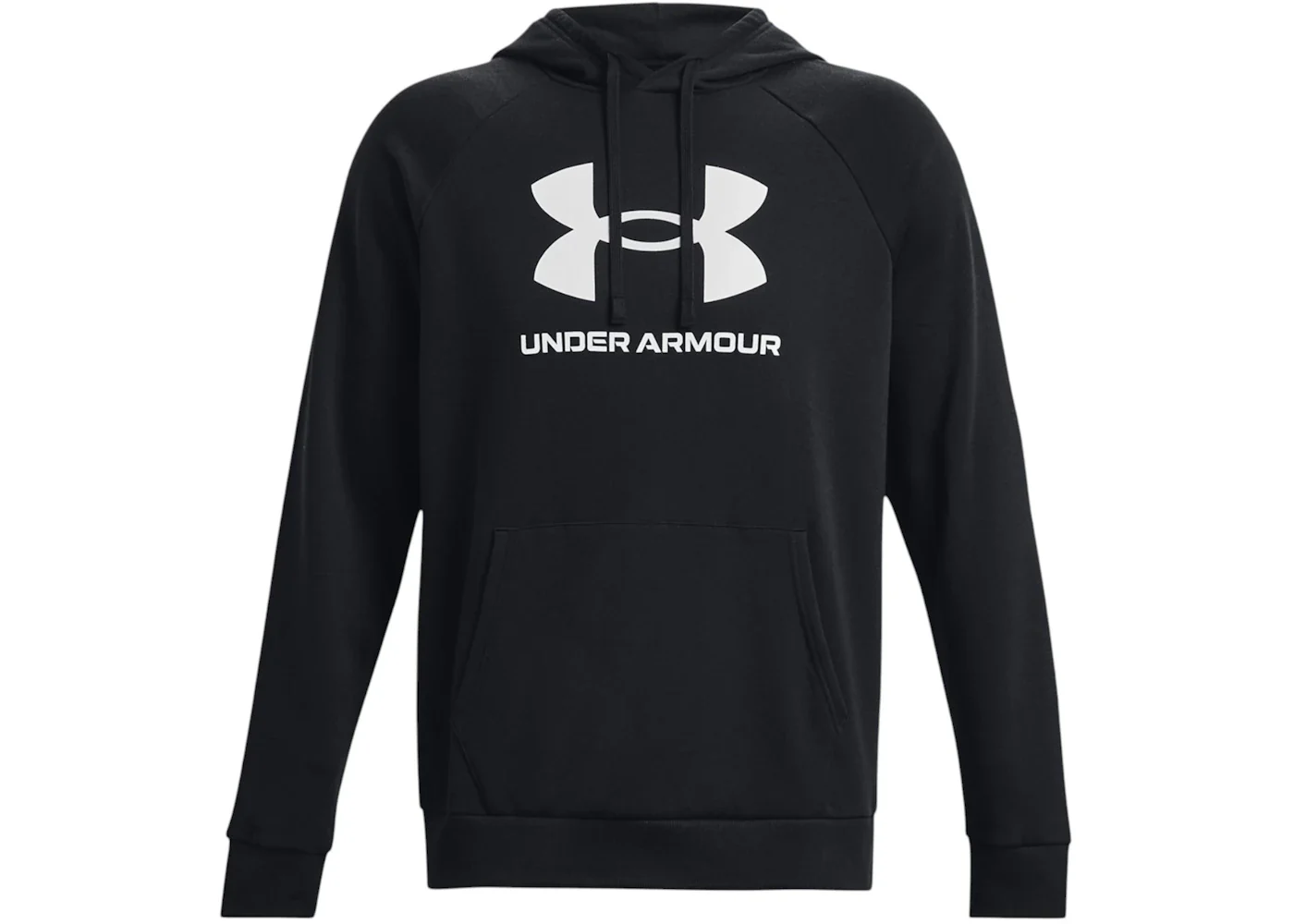 Under Armour UA Rival Fleece Logo Hoodie Black/White