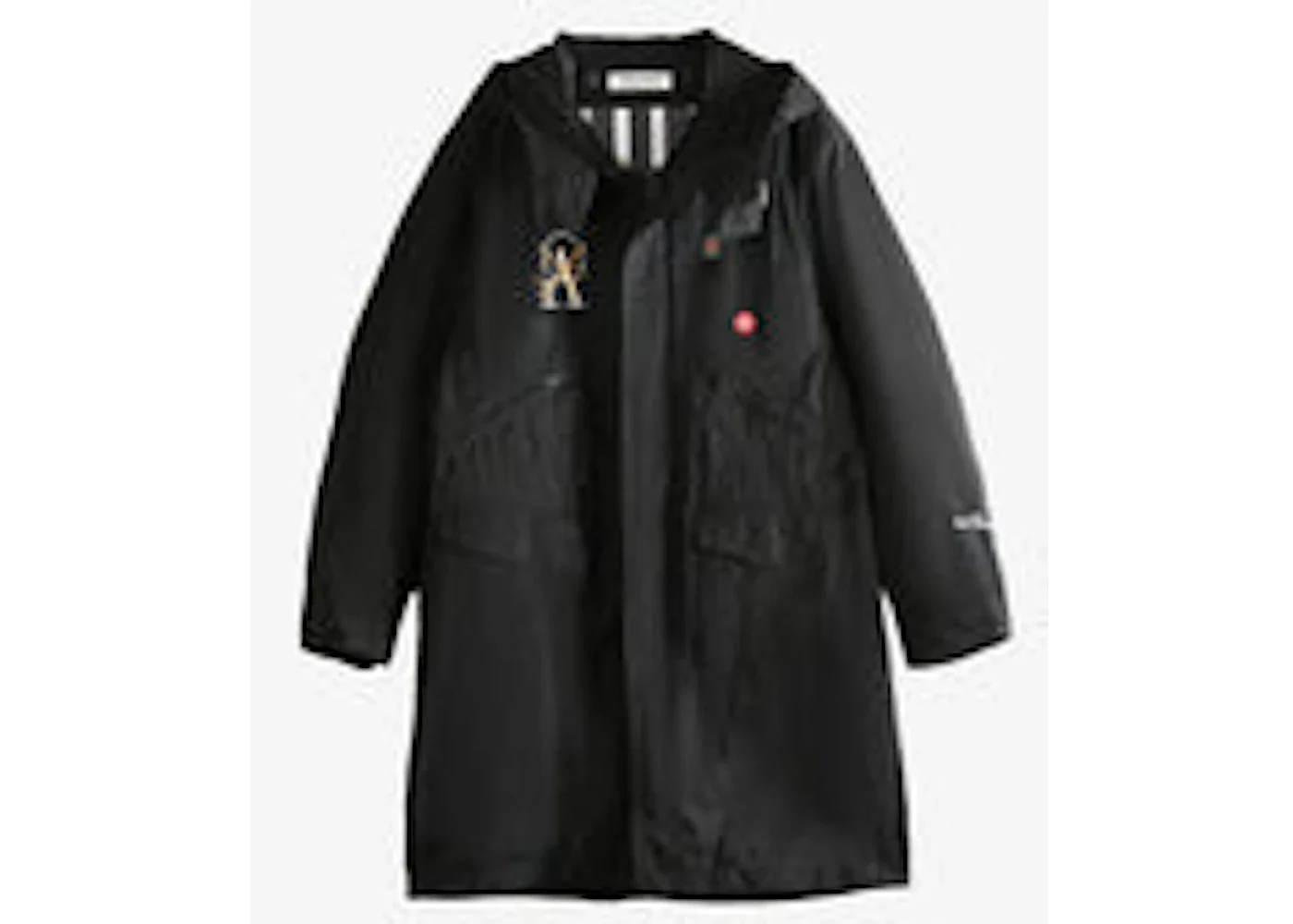 Undercover BloUSon Hooded Multi Pocket Coat Black