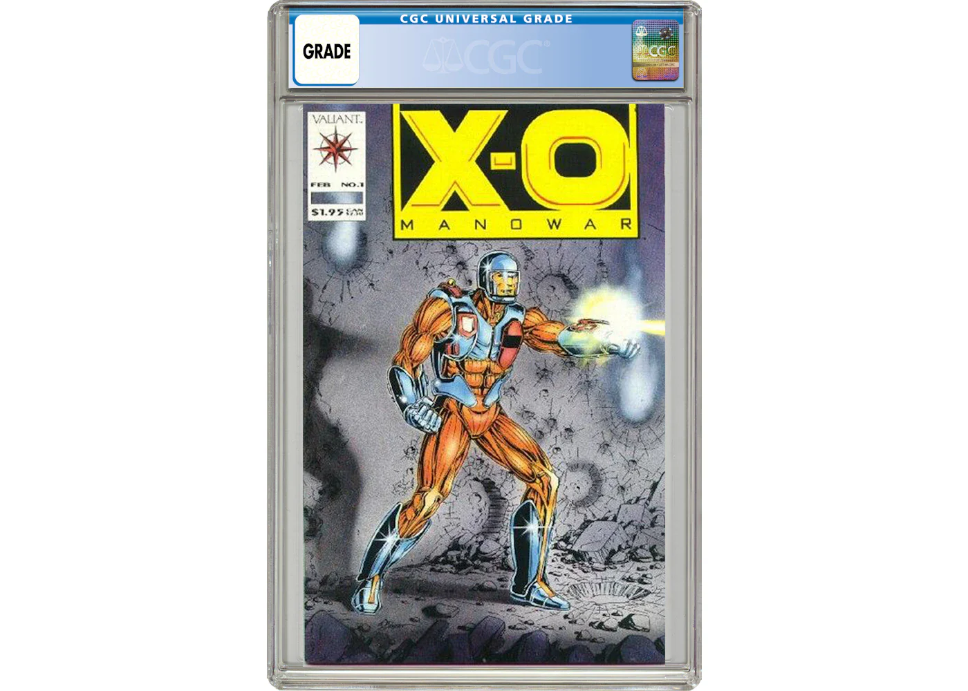 Valiant X-O Manowar #1 Comic Book CGC Graded
