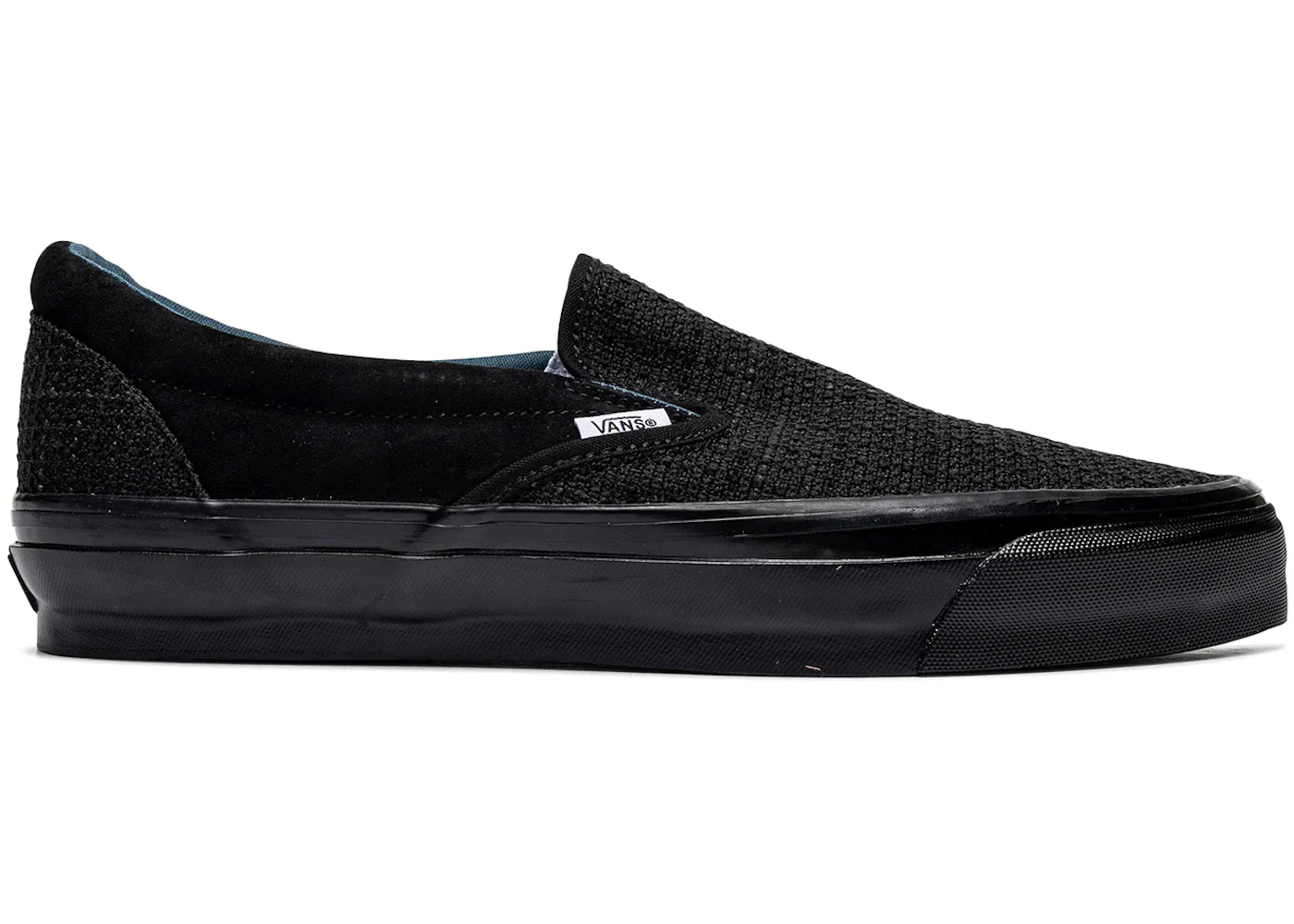 Vans Premium Classic Slip-On 98 LX Tweed Black
