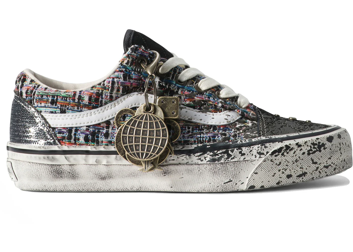 Vans Premium Old Skool Charms Black Grey