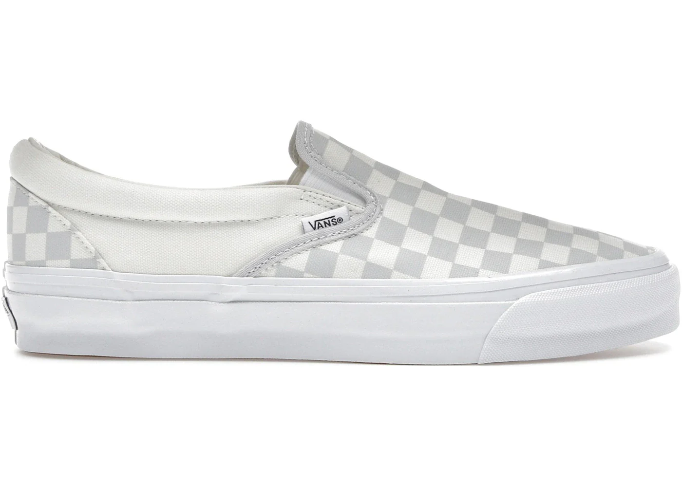 Vans Slip-On Checkerboard Lunar Rock Grey