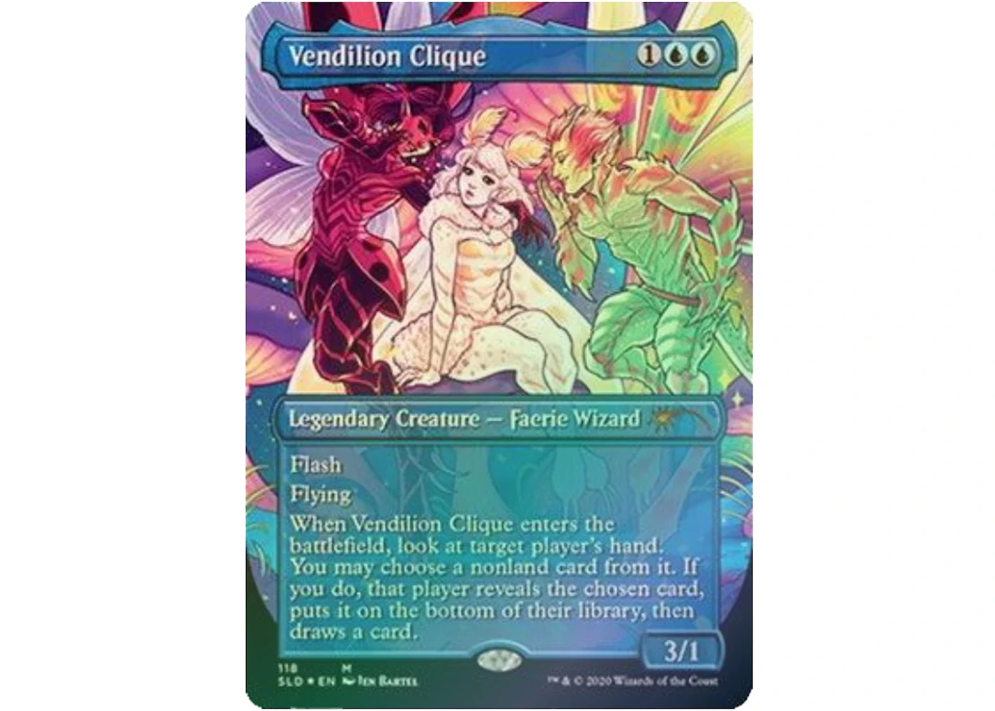 Vendilion Clique (Foil) Magic: The Gathering TCG Secret Lair Drop Series Mythic #118 (Ungraded)