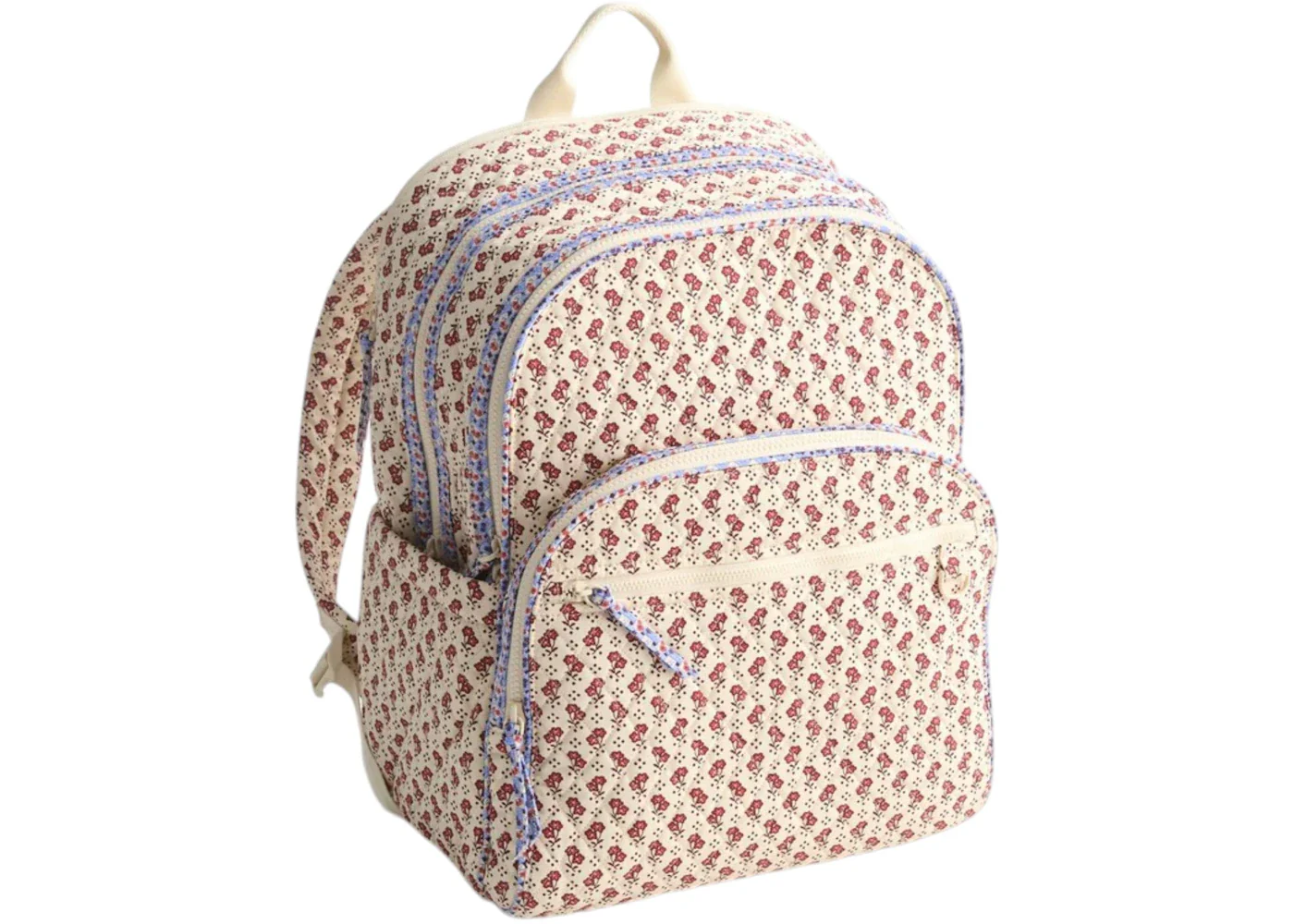 Vera Bradley Large Bancroft Premium Cotton Backpack Rachel Ditsy