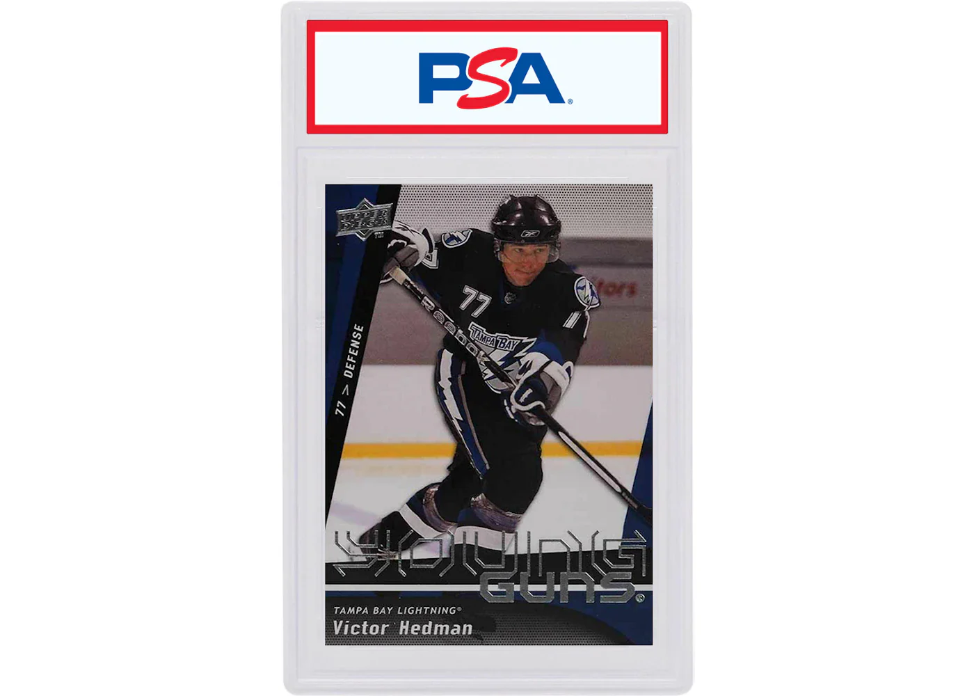 Victor Hedman 2009 Upper Deck Young Guns Rookie #202 (PSA or BGS Graded)