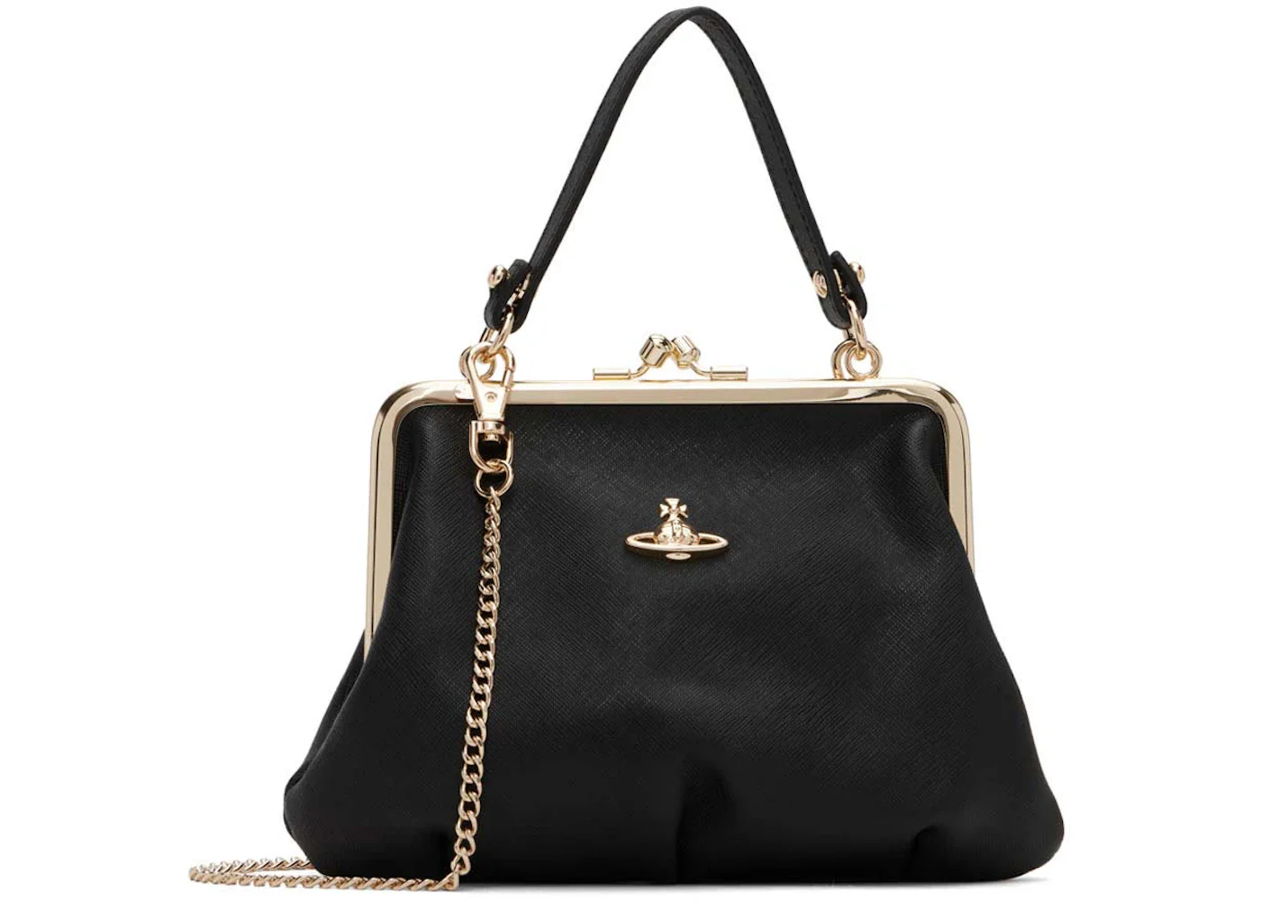 Vivienne Westwood Granny Frame Bag Black