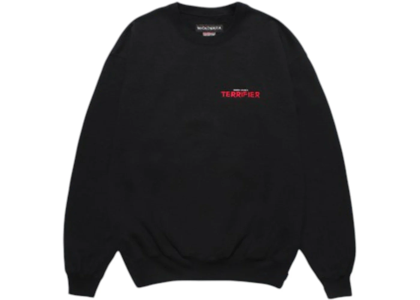 Wacko Maria Terrifier Heavy Weight Sweatshirt V Sweatshirt Black