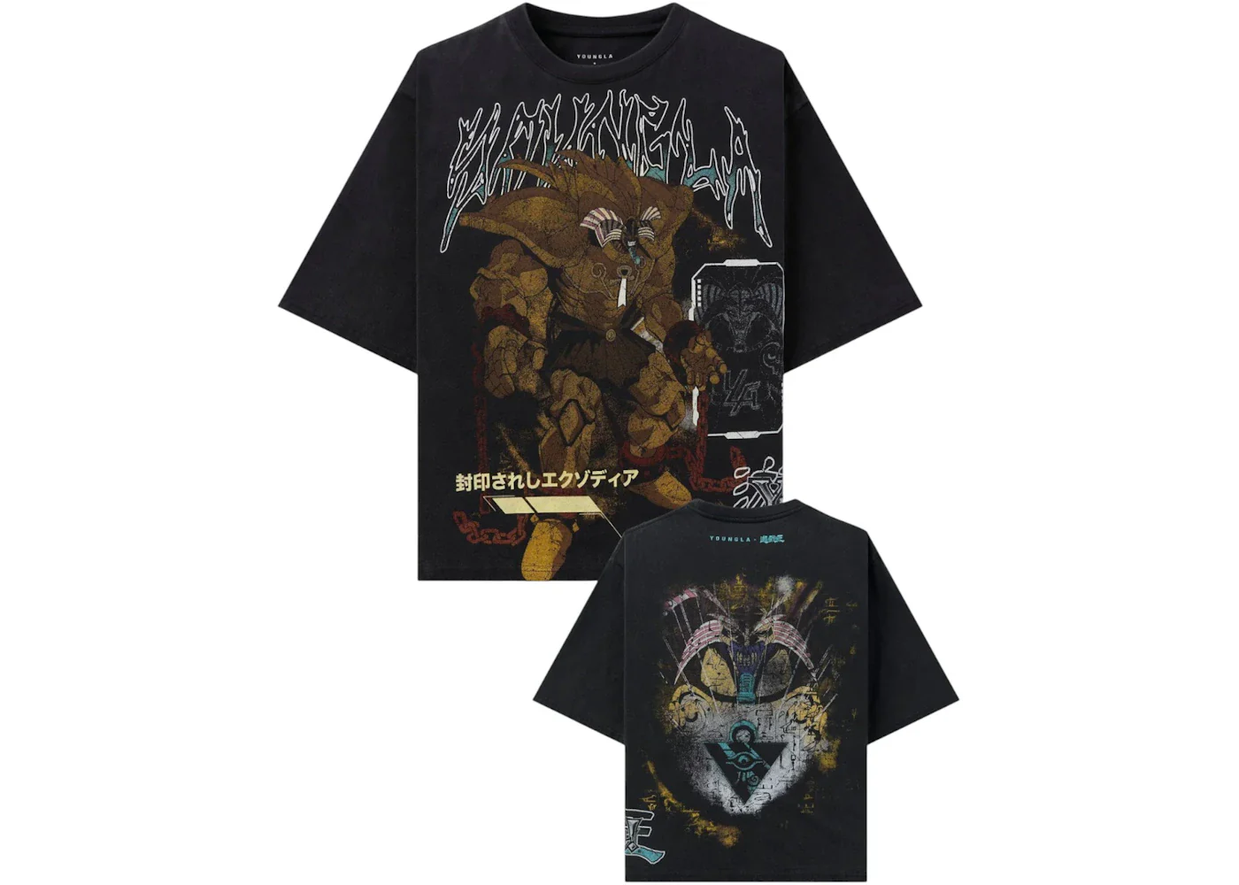 YoungLA x Yu-Gi-Oh! T-shirt Millennium Exodia